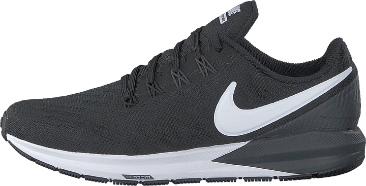 Air Zoom Structure 22 Black/white-gridiron