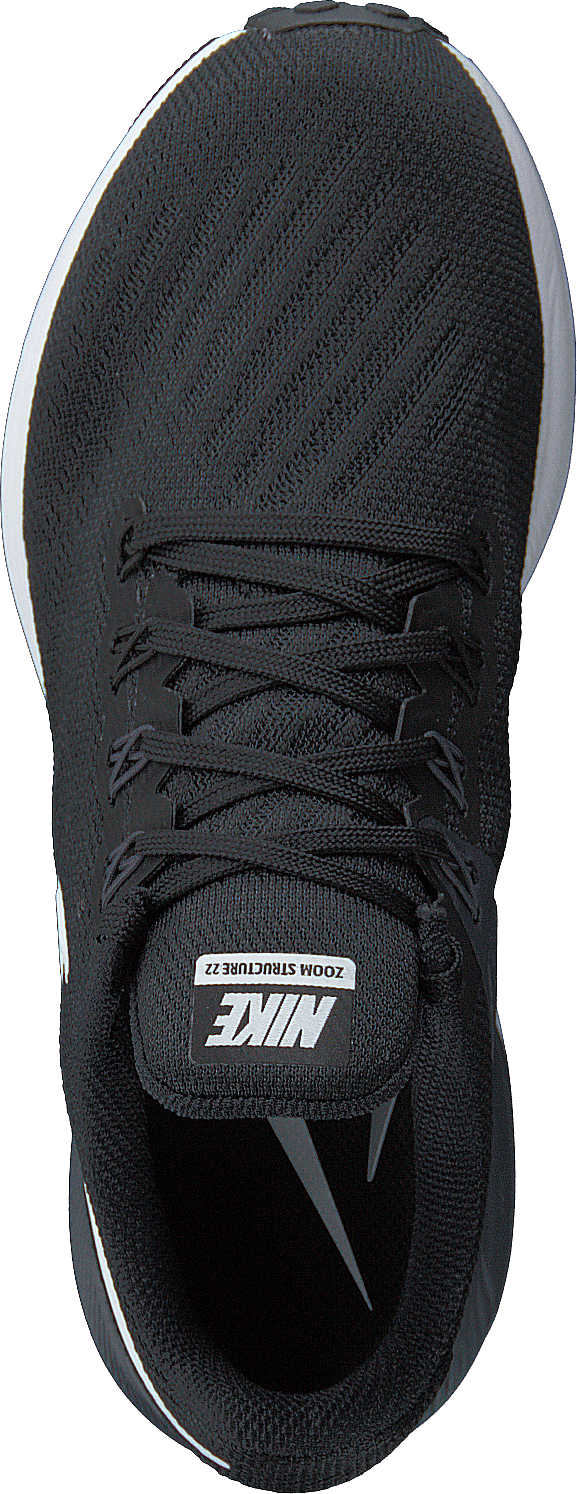 Air Zoom Structure 22 Black/white-gridiron