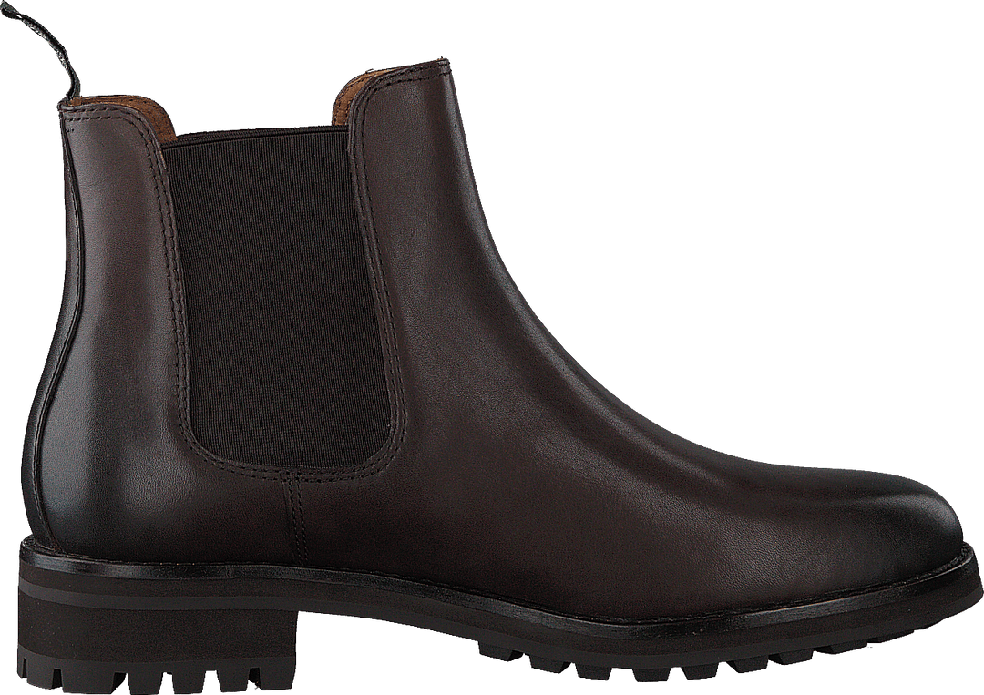 Bottines Chelsea en cuir Bryson Polo marron