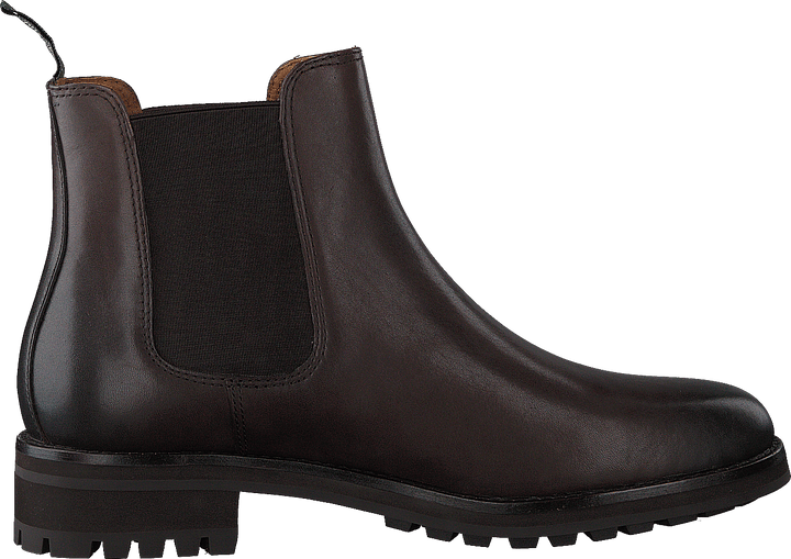 Bottines Chelsea en cuir Bryson Polo marron