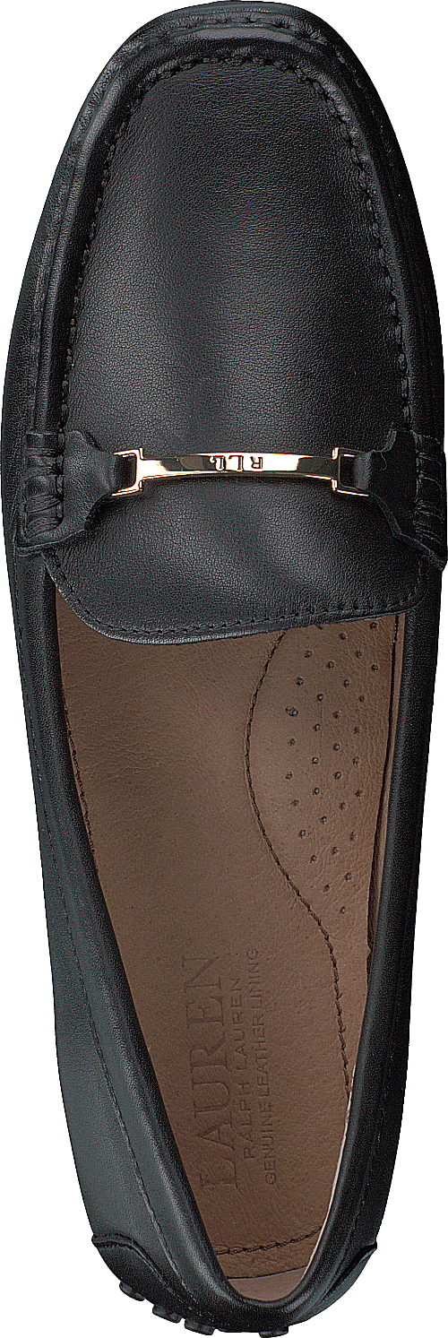 Briony Leather Driver Black