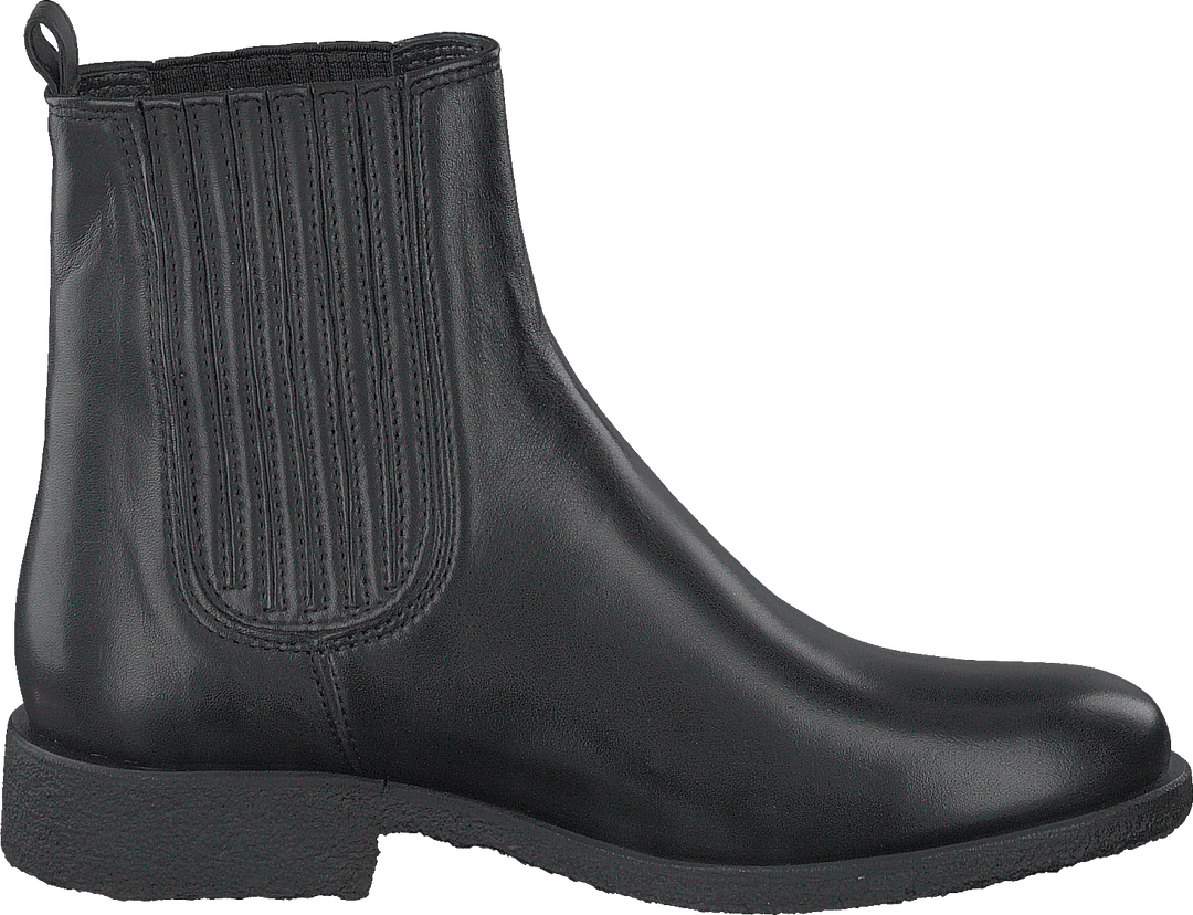 Chelsea Boot With Elastic Black/black