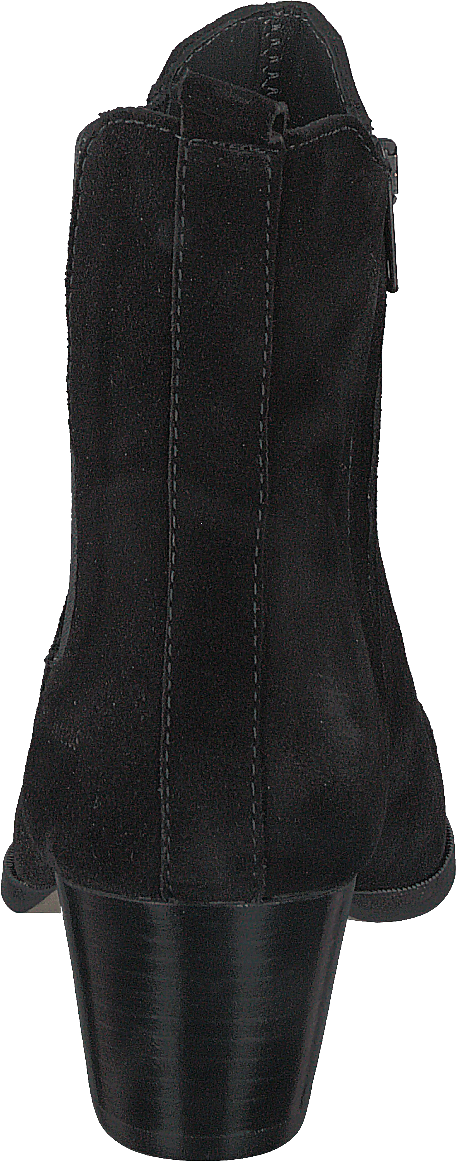 Heeled Boot With Zipper Black/black
