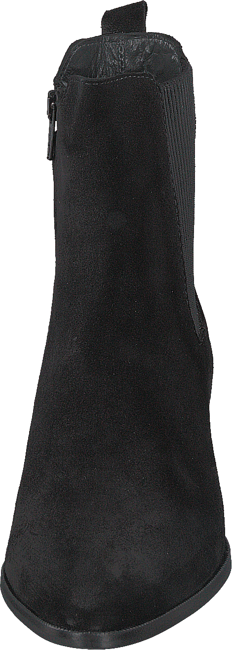 Heeled Boot With Zipper Black/black