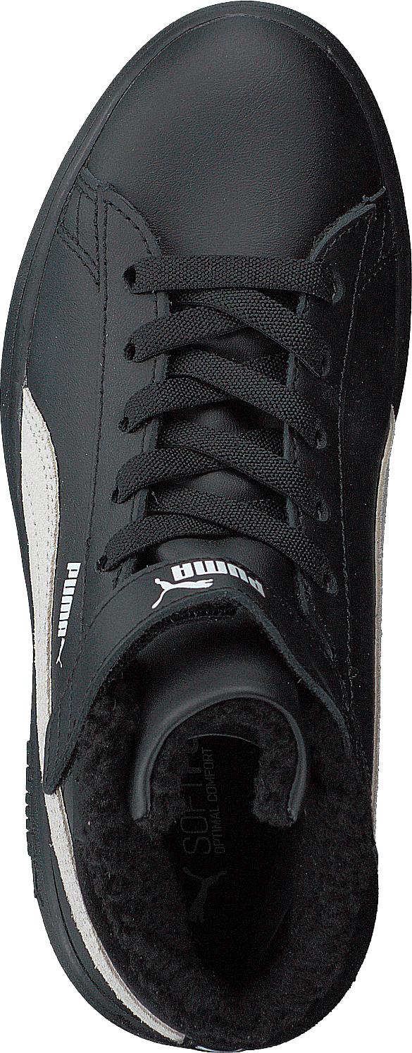 Puma Smash V2 Mid L Fur Ps Puma Black-whisper White