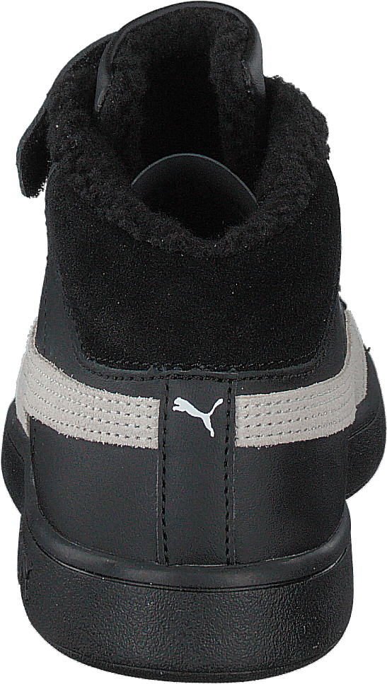Puma Smash V2 Mid L Fur Ps Puma Black-whisper White