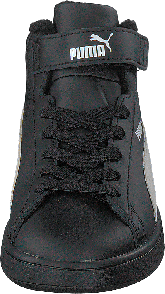 Puma Smash V2 Mid L Fur Ps Puma Black-whisper White