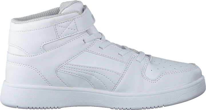 Puma Rebound Layup Sl V Ps Puma White- Black- Gray Violet