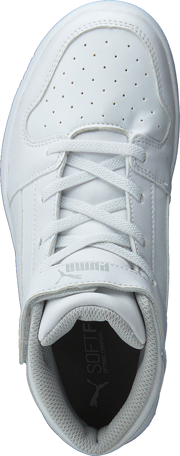 Puma Rebound Layup Sl V Ps Puma White- Black- Gray Violet
