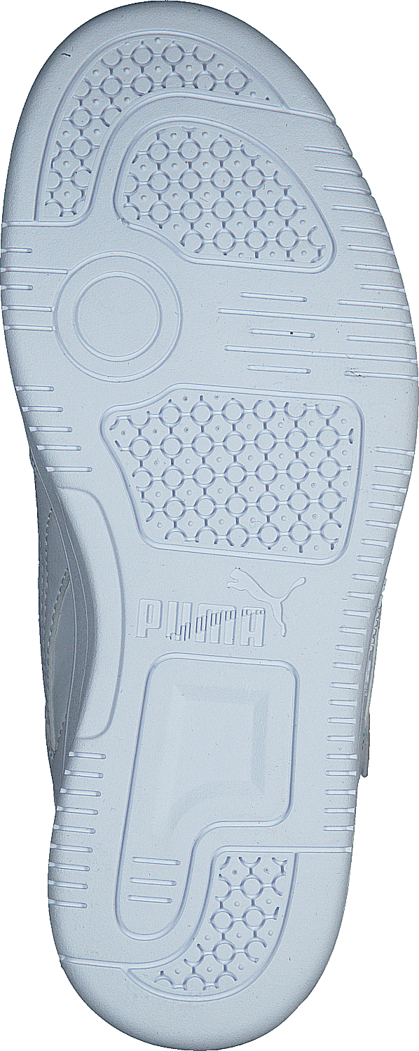 Puma Rebound Layup Sl V Ps Puma White- Black- Gray Violet