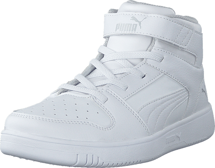 Puma Rebound Layup Sl V Ps Puma White- Black- Gray Violet