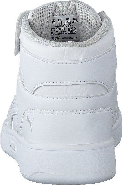 Puma Rebound Layup Sl V Ps Puma White- Black- Gray Violet