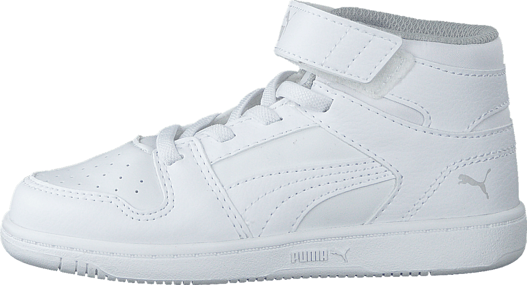 Puma Rebound Layup Sl V Inf Puma White- Black-gray Violet