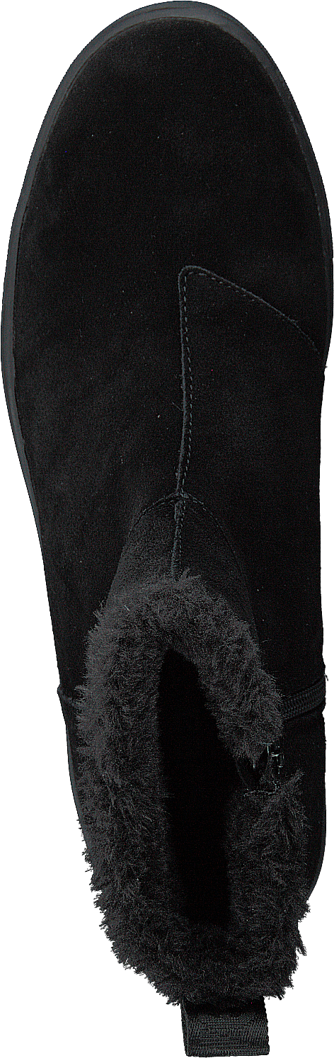 Suede Pile Boot Black