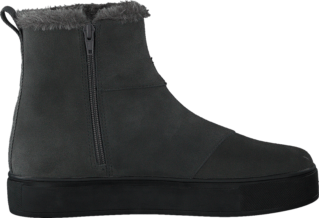 Suede Pile Boot Grey
