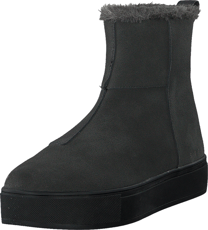 Suede Pile Boot Grey