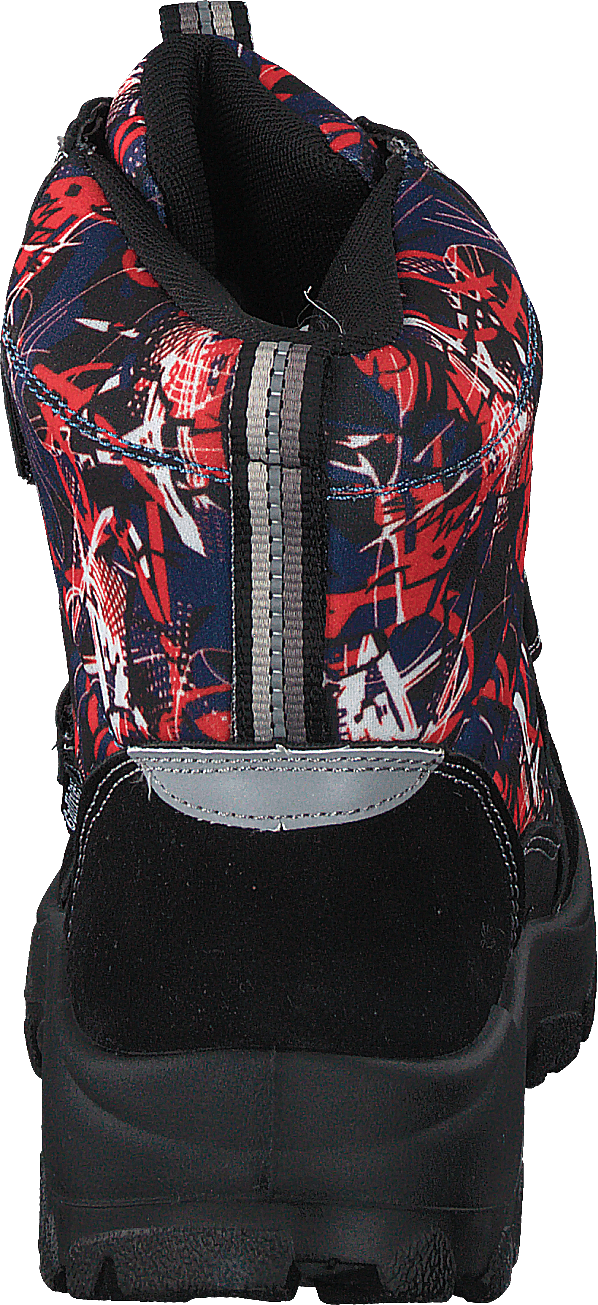 414-6107 Waterproof Warm Lined Navy/red