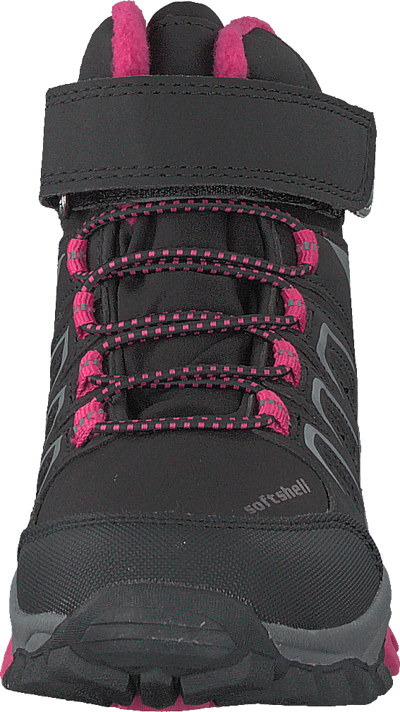 435-0509 Wasserdicht und warm gefüttert Schwarz/Fuchsia