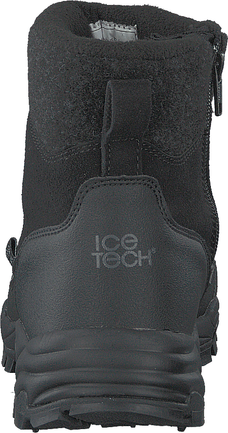 430-9911 Impermeabile Caldo Foderato Nero- Borchie Ice-tech