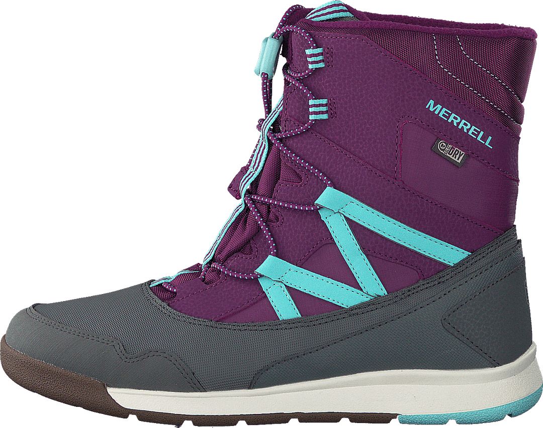 Snow Crsuh Wtpf Purple/turquoise