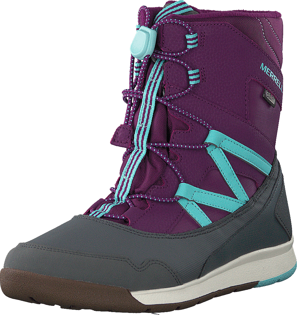 Snow Crsuh Wtpf Purple/turquoise