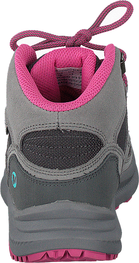 Ontario Mid Waterproof Grey/pink
