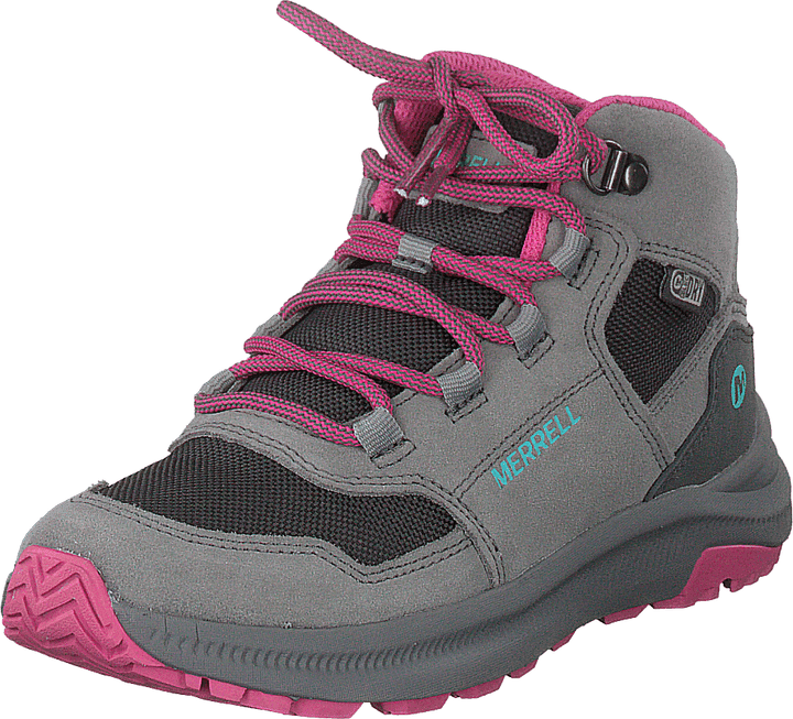 Ontario Mid Waterproof Grey/pink