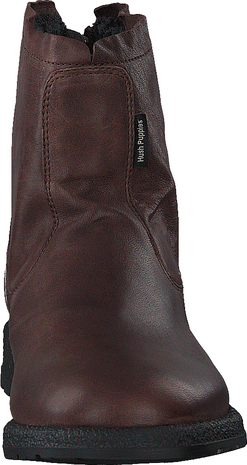 Zip Boot Dk Brown