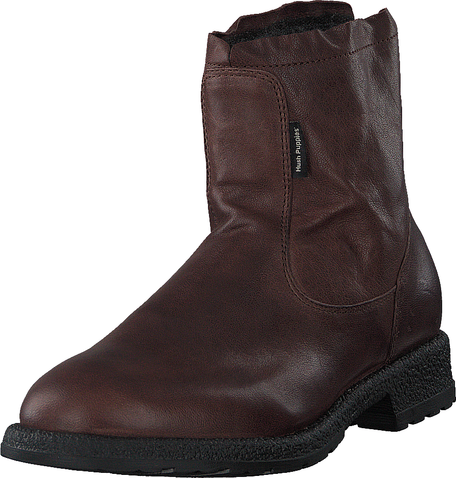 Zip Boot Dk Brown