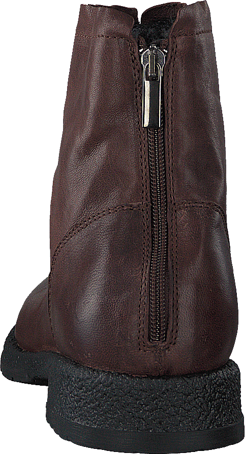 Zip Boot Dk Brown