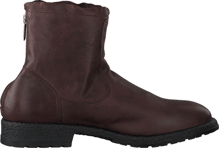 Zip Boot Dk Brown