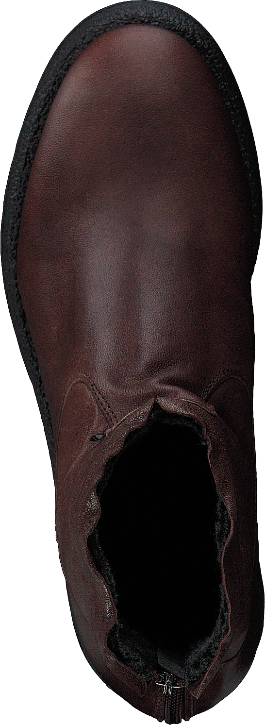 Zip Boot Dk Brown