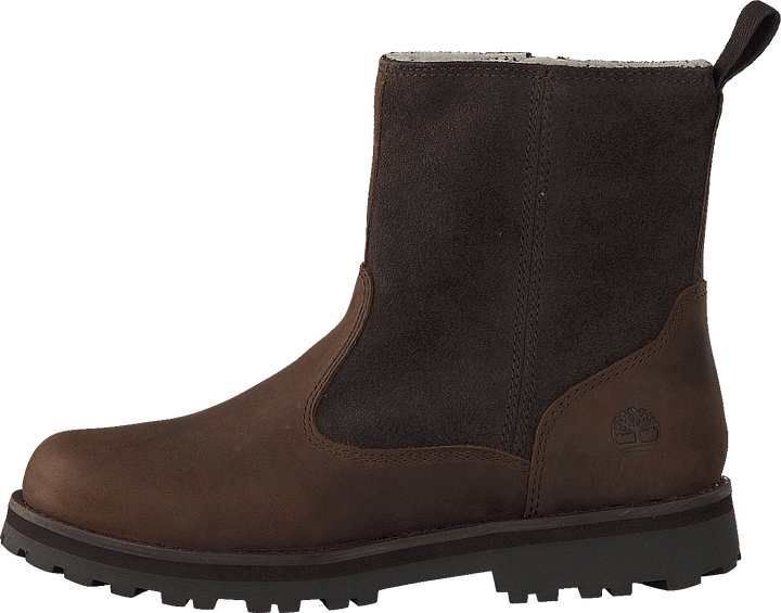 Courma Kid Warm Lined Boot Dark Brown