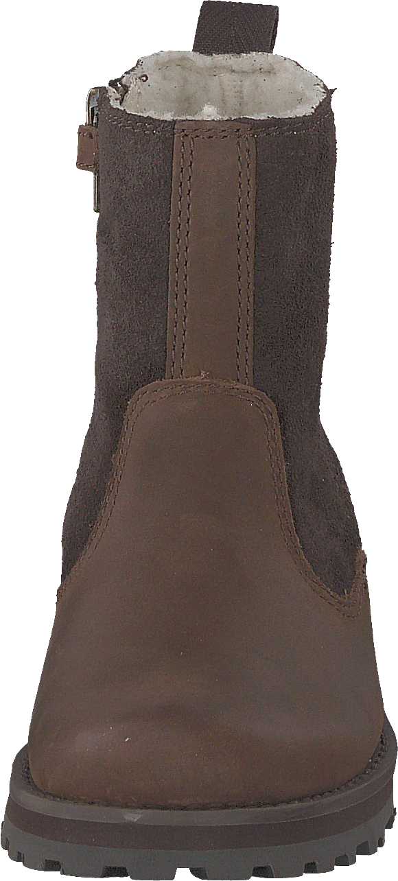 Bottes Courma Kid doublées chaudes marron foncé