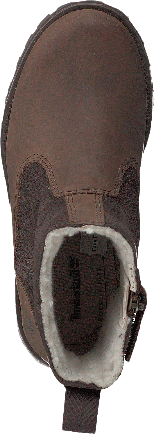 Bottes Courma Kid doublées chaudes marron foncé