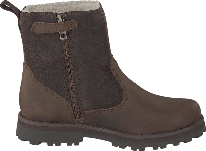 Bottes Courma Kid doublées chaudes marron foncé