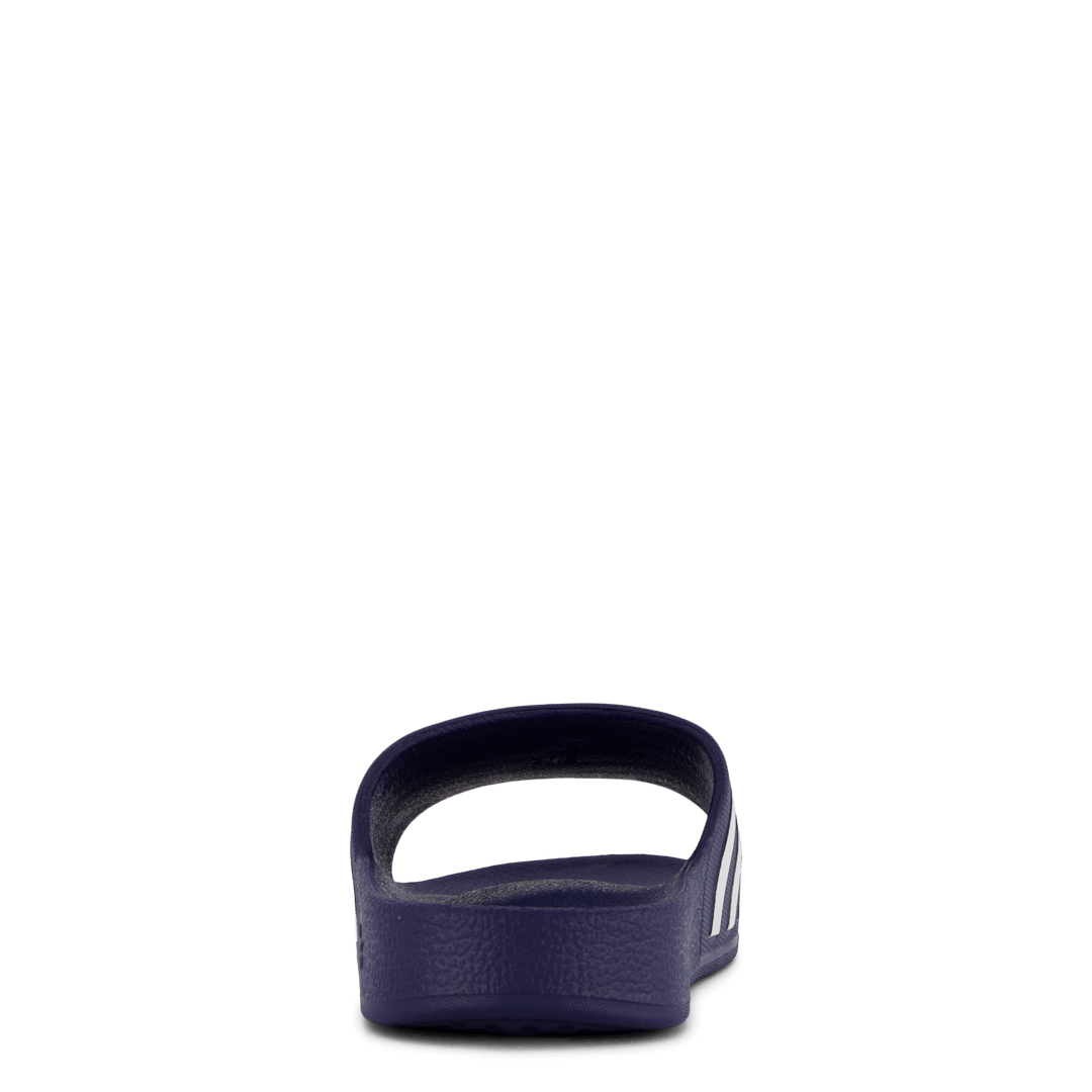 Adilette Aqua Slides Dark Blue / Cloud White / Dark Blue