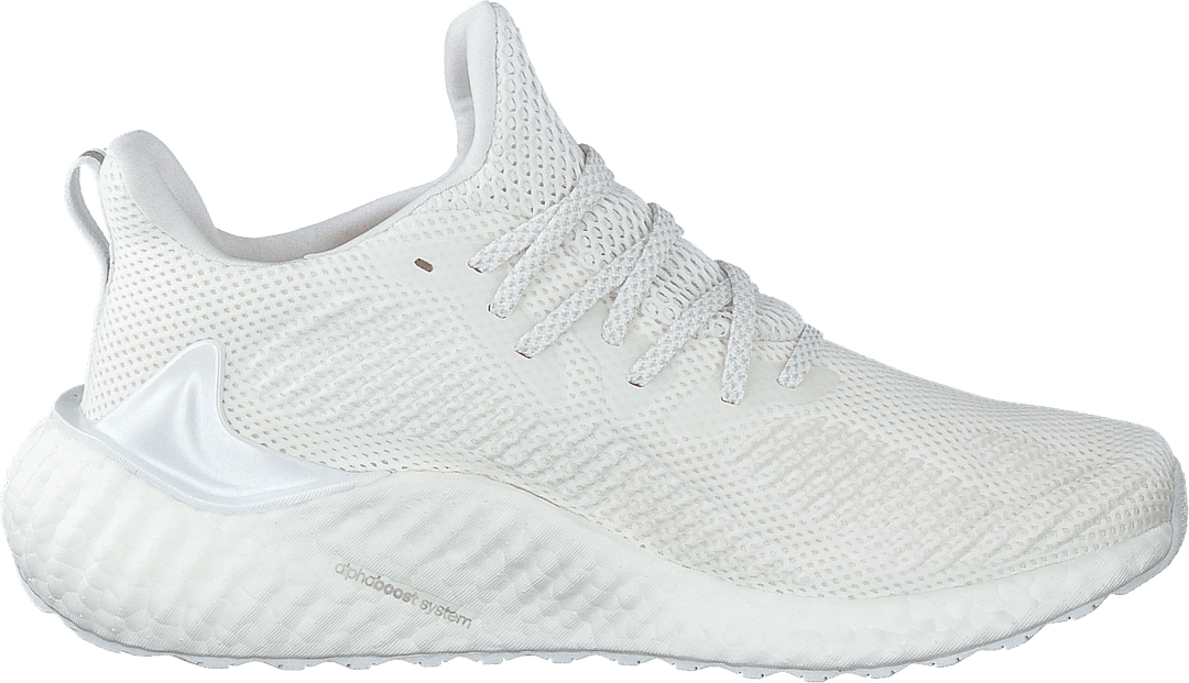 Chaussures Alphaboost Blanc Nuage / Argent Met. / Nuage Blanc