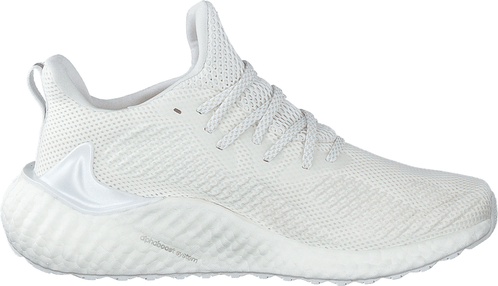 Chaussures Alphaboost Blanc Nuage / Argent Met. / Nuage Blanc