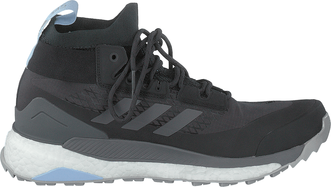 Terrex Free Hiker Gtx W Carbon/grey Four F17/glow Blue
