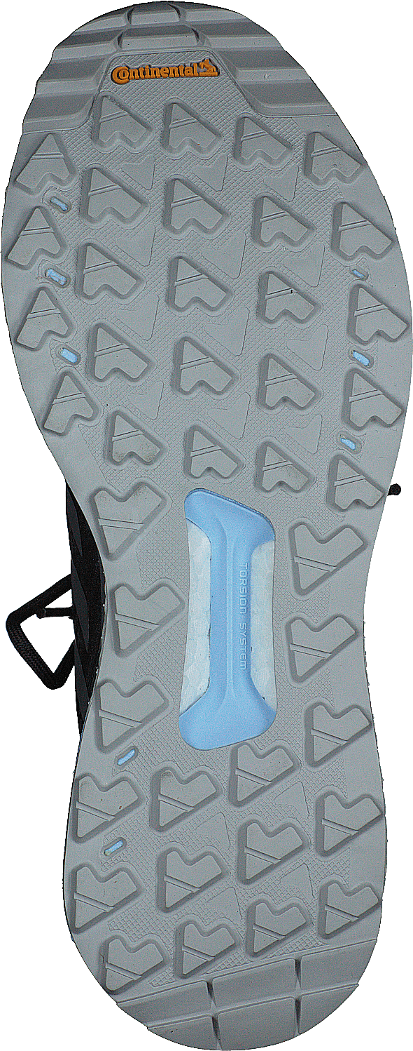 Terrex Free Hiker Gtx W Carbon/grey Four F17/glow Blue