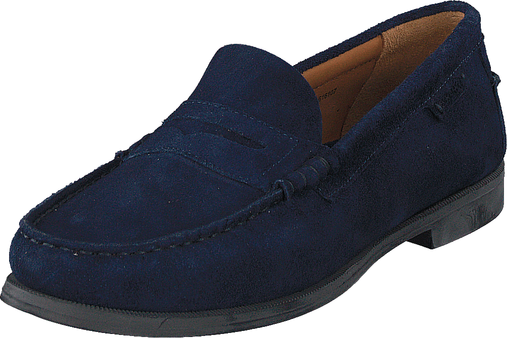Plaza Navy Suede