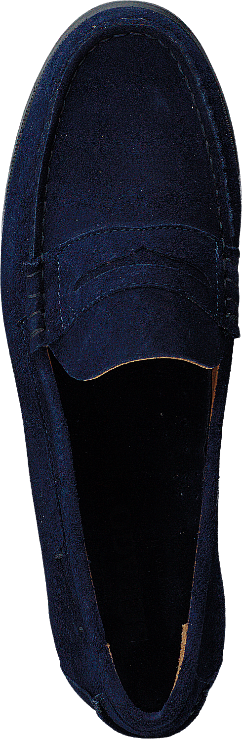 Plaza Navy Suede