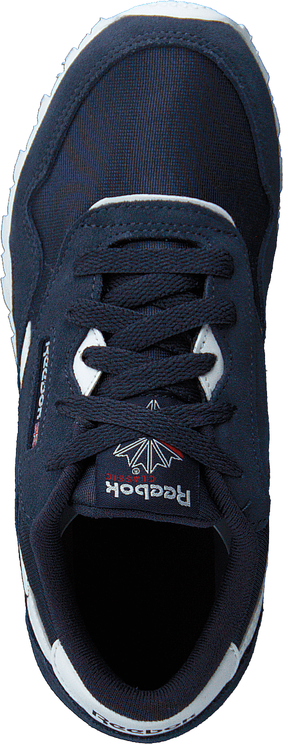 Klassisches Nylon Heritage Marine/Weiß
