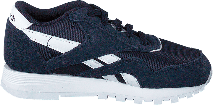 Nylon classique Heritage bleu marine/blanc