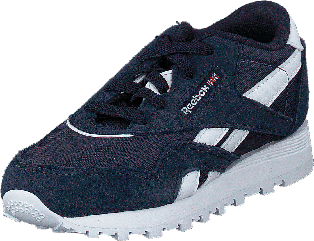 Nylon classique Heritage bleu marine/blanc