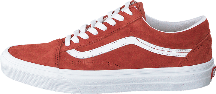 Ua Old Skool (semiš) Brick/true White