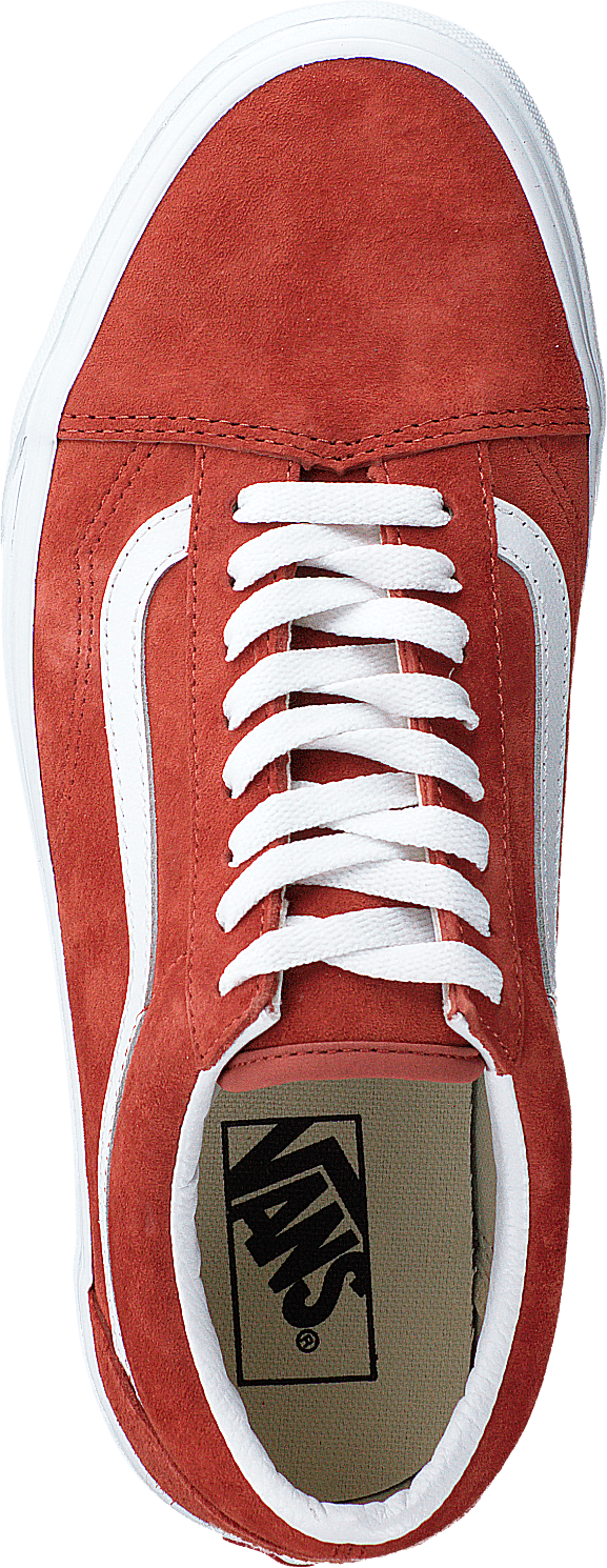 Ua Old Skool (semiš) Brick/true White