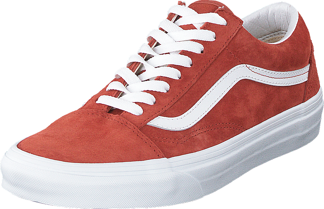 Ua Old Skool (semiš) Brick/true White