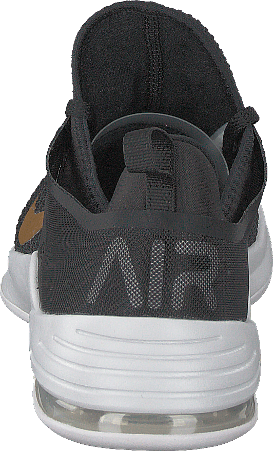 Air Max Bella Svart/mtlc Gold-gunsmoke